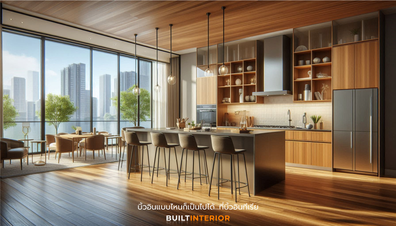 ครัวบิ้วอินแบบเปิด-(Open-Plan-Kitchen)1